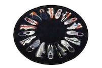 Circular Sneaker Rugs Image 2