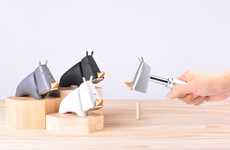 Metallic Desk Toy Tools