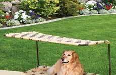 Shaded Dog Loungers