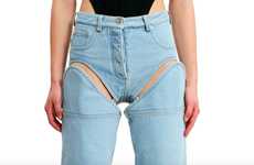 Versatile Detachable Jeans