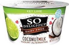 Coconut Key Lime Yogurts