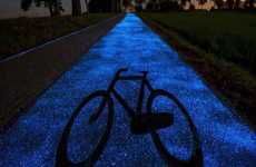 Solar-Powered Bike Lanes