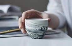 Marbled Espresso Cups