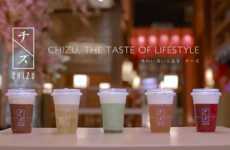 Cheese-Topped Tea Drinks