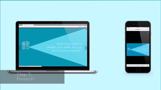 Slide-Broadcasting Startups