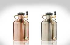 Pressurized Beer Growlers
