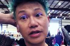 Colorful LED Eyelashes