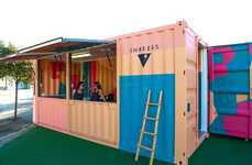 Artistic Shipping Container Cafes