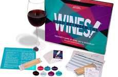 Card-Based Wine Tasting Games