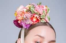 Opulent Floral Headpieces