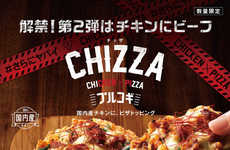 Korean-Inspired Chicken Pizzas
