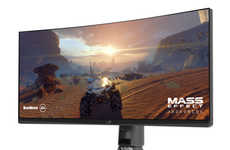 Curved Quantum Dot Displays