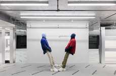 Warehouse-Inspired Luxury Stores