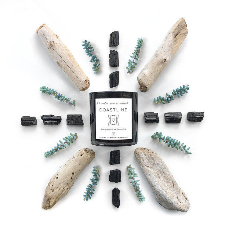 Healing Crystal Candles