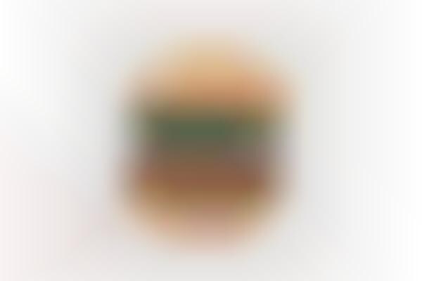 Luxury Burger-Shaped Rings