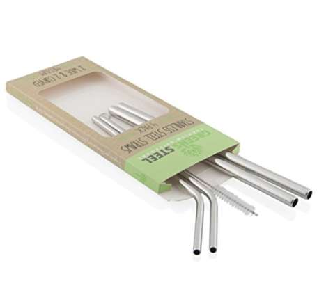 Reusable Steel Straws