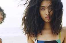 Playful Feminine Swimwear