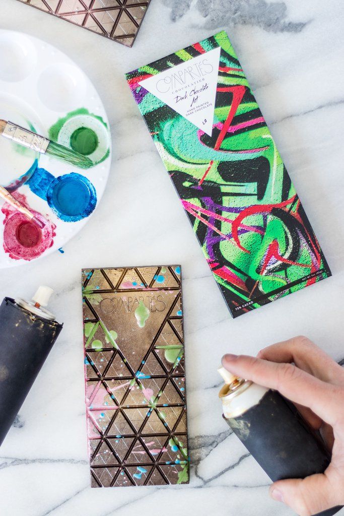 Graffiti Chocolate Bars
