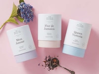 Elegant Cylindrical Tea Branding Image 2