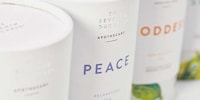 Elegant Cylindrical Tea Branding Image 3