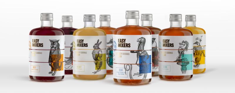 Pharmaceutical Cocktail Mixer Branding