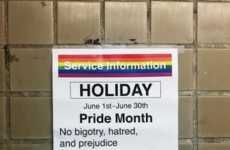 Subway-Style Pride Posters
