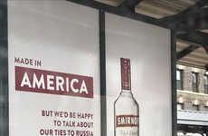 Political Vodka Ad Campaigns