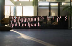 News-Displaying LED Panels