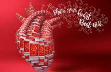Charitable Heart-Tracking Apps