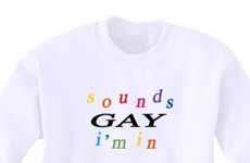 Pride-Celebrating Slogan Sweaters