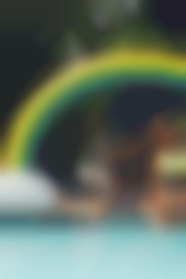Rainbow Pool Floats