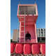 Satirical Pink Lifeguard Stands Image 2