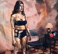 Two-Dimensional Body Paintings Image 2