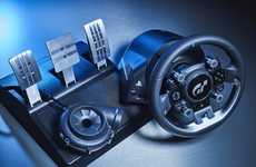 Leather-Wrapped Racing Controllers