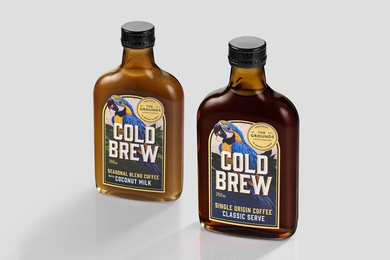 Alcohol Flask Coffee Packaging