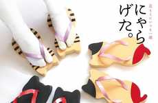 Cat-Shaped Sandals