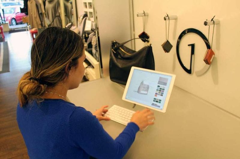 Handbag Customization Kiosks
