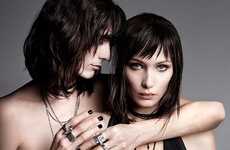 Punk-Inspired Beauty Campaigns