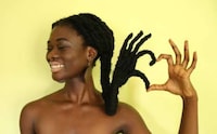 Elaborate Natural Hair Art Image 7