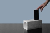 Italian Marble Smartphone Speakers Image 2