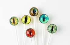 Edible Eyeball Lollipops
