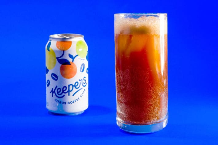 Citrus-Flavored Coffee Sodas