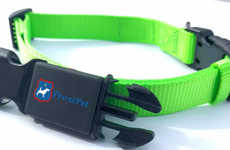 Discreet Pet-Tracking Collars