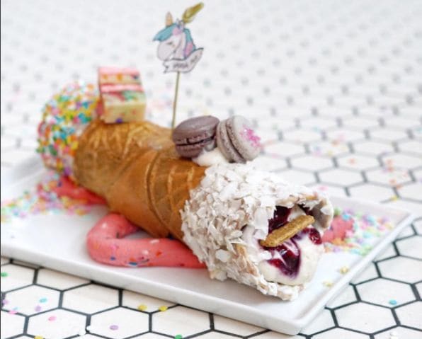 Unicorn-Themed Pastries