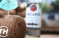 Whole Coconut Cocktails