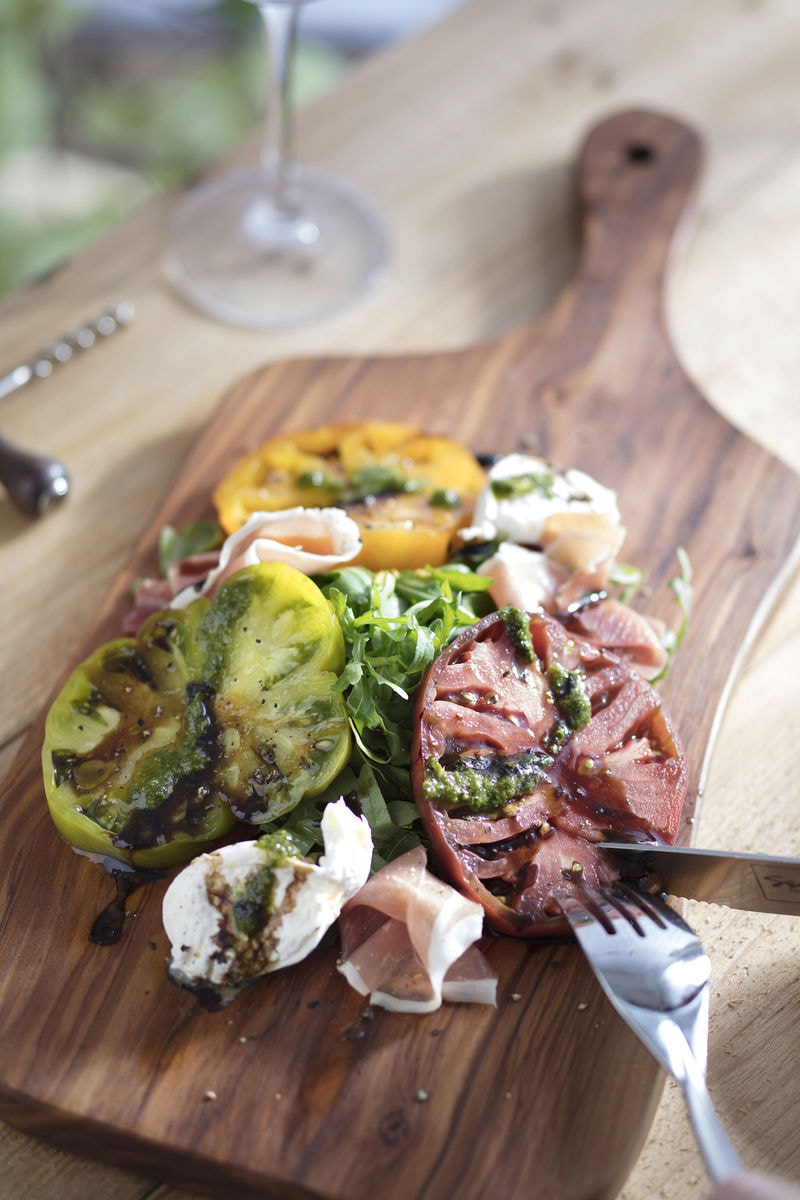 Heirloom Tomato Burrata Boards