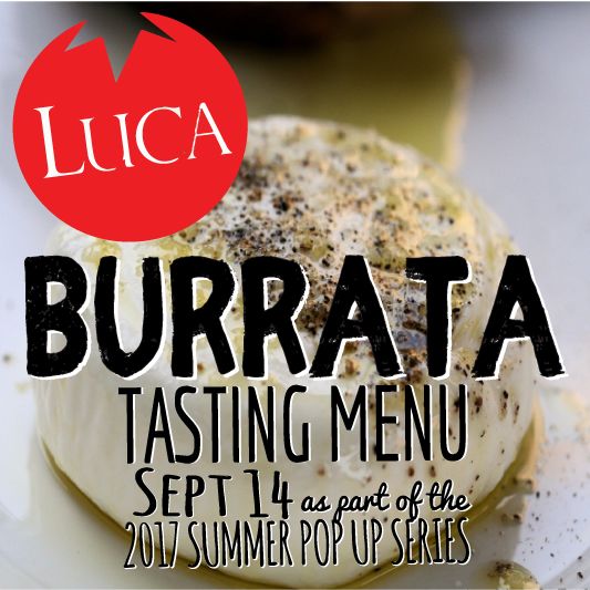 Burrata Tasting Events