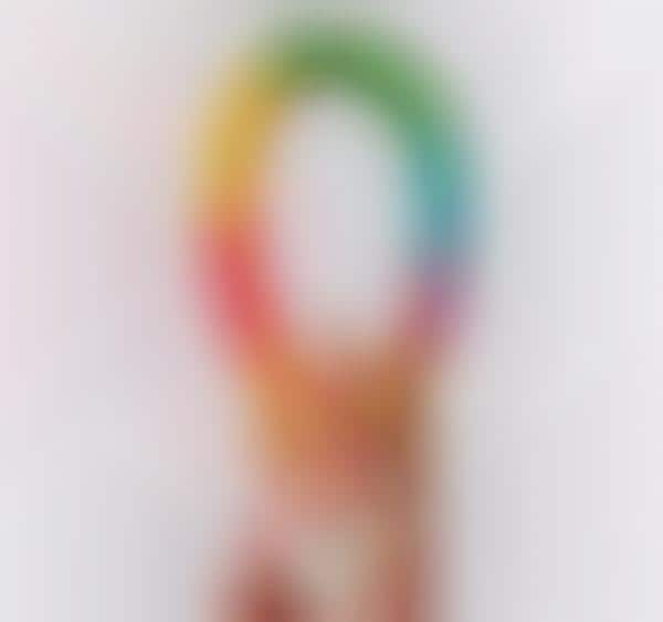 Rainbow-Colored Churros