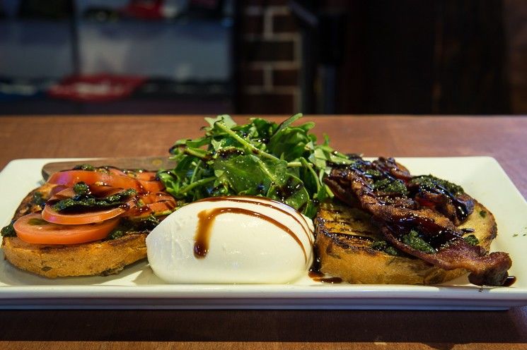 Burrata BLT Sandwiches