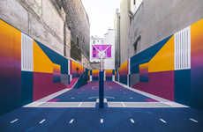 Vivid Co-Branded Basketball Courts